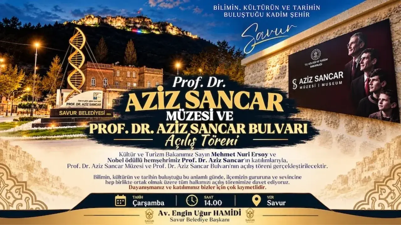 Savur’daki Aziz Sancar’ın çocukluk evi müze ziyaretlerine hazırlanıyor