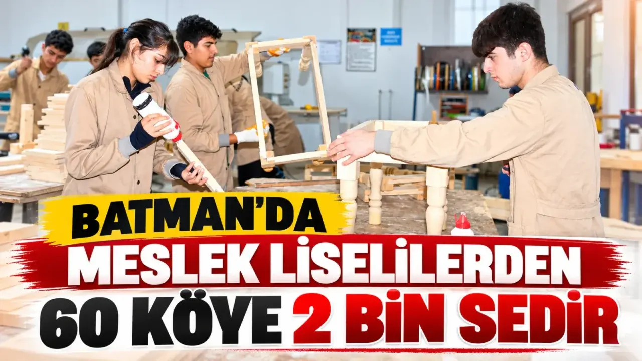 Batman’da öğrencilerin emeği kırsaldaki taziye evlerine ulaşıyor