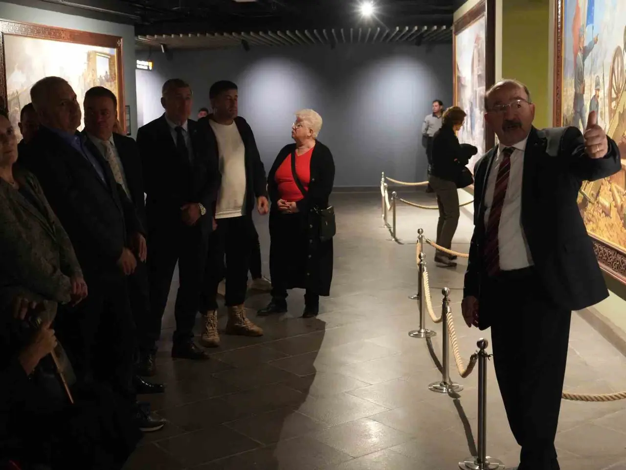 Gaziantep’in direniş mirası federasyon temsilcilerini Panorama Müzesi’nde buluşturdu