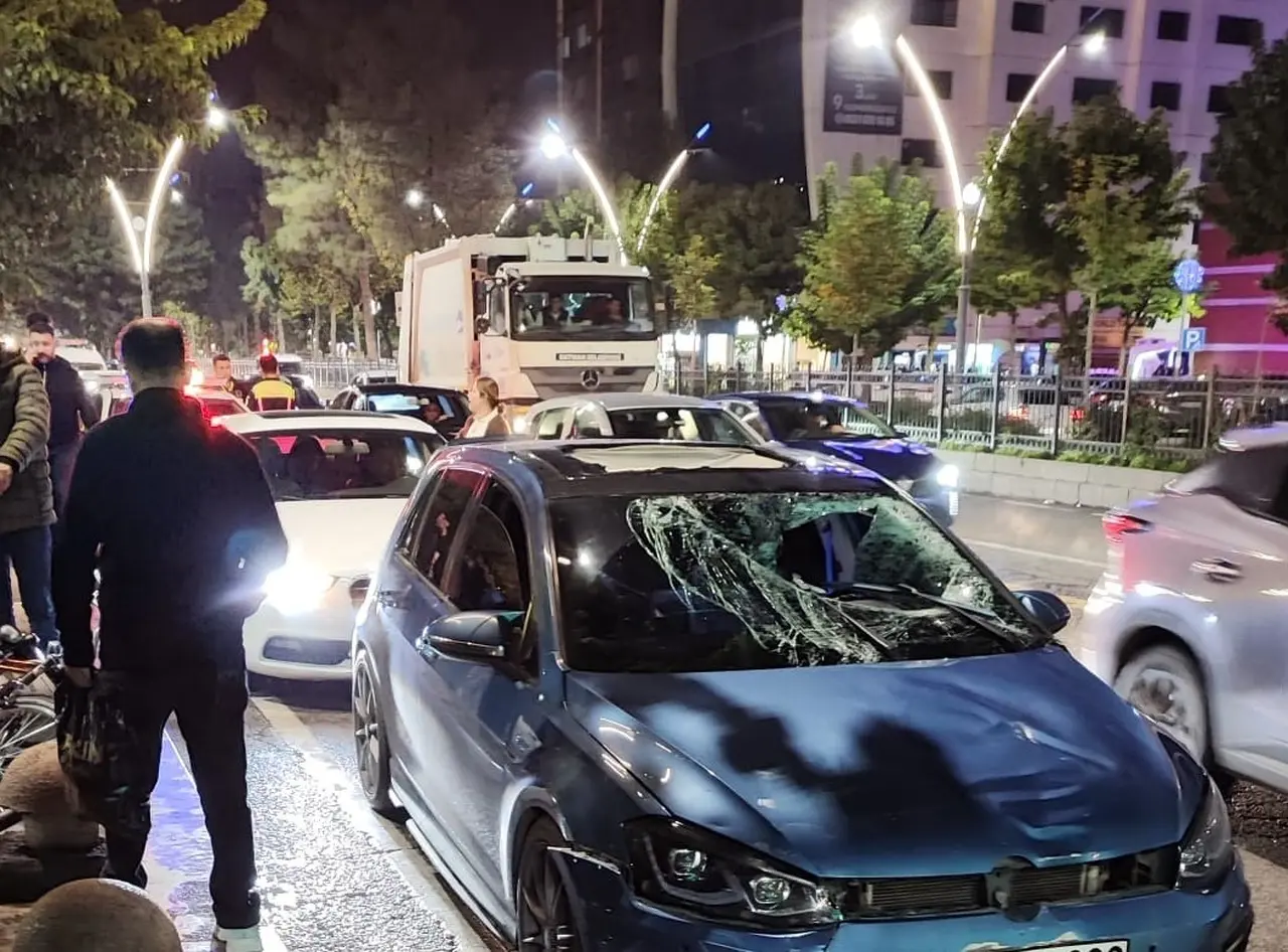 Batman’da Turgut Özal Caddesi’nde kazada bisikletli yaralandı