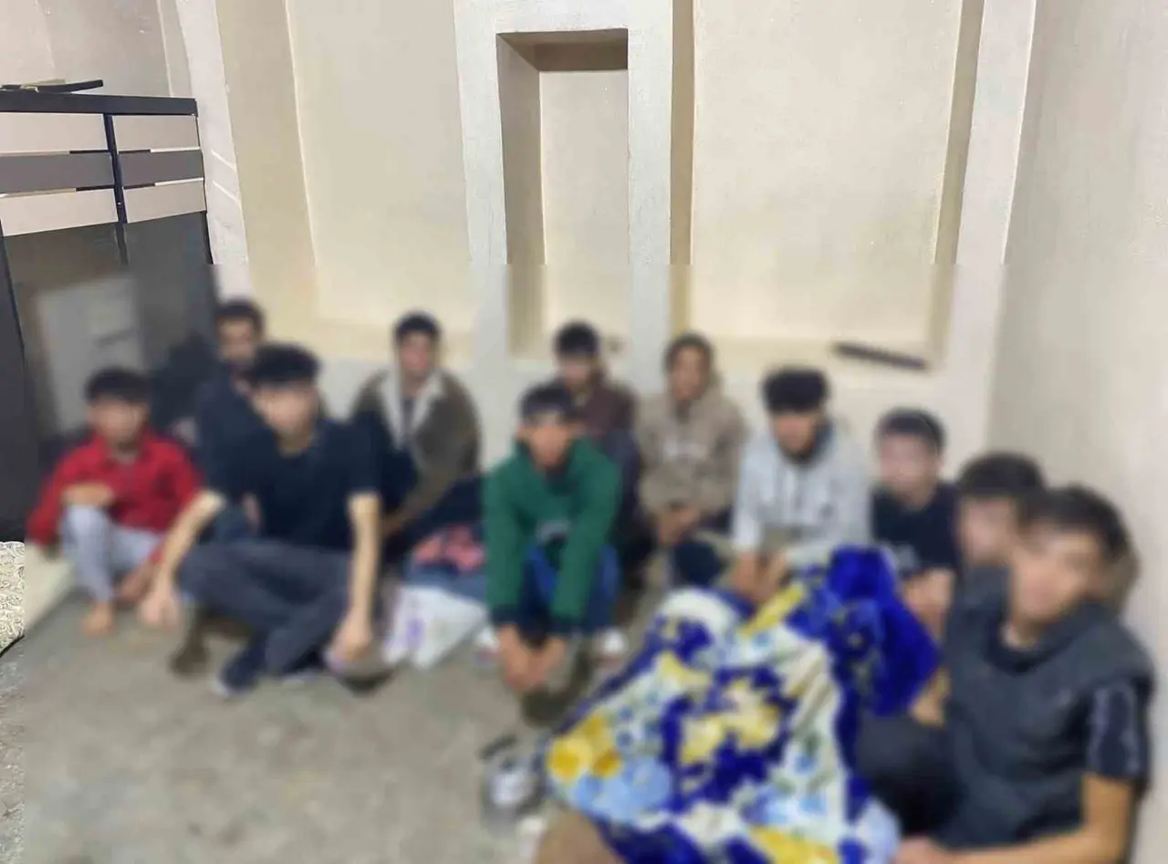 Jandarma operasyonunda Şanlıurfa’da 61 düzensiz göçmen yakalandı