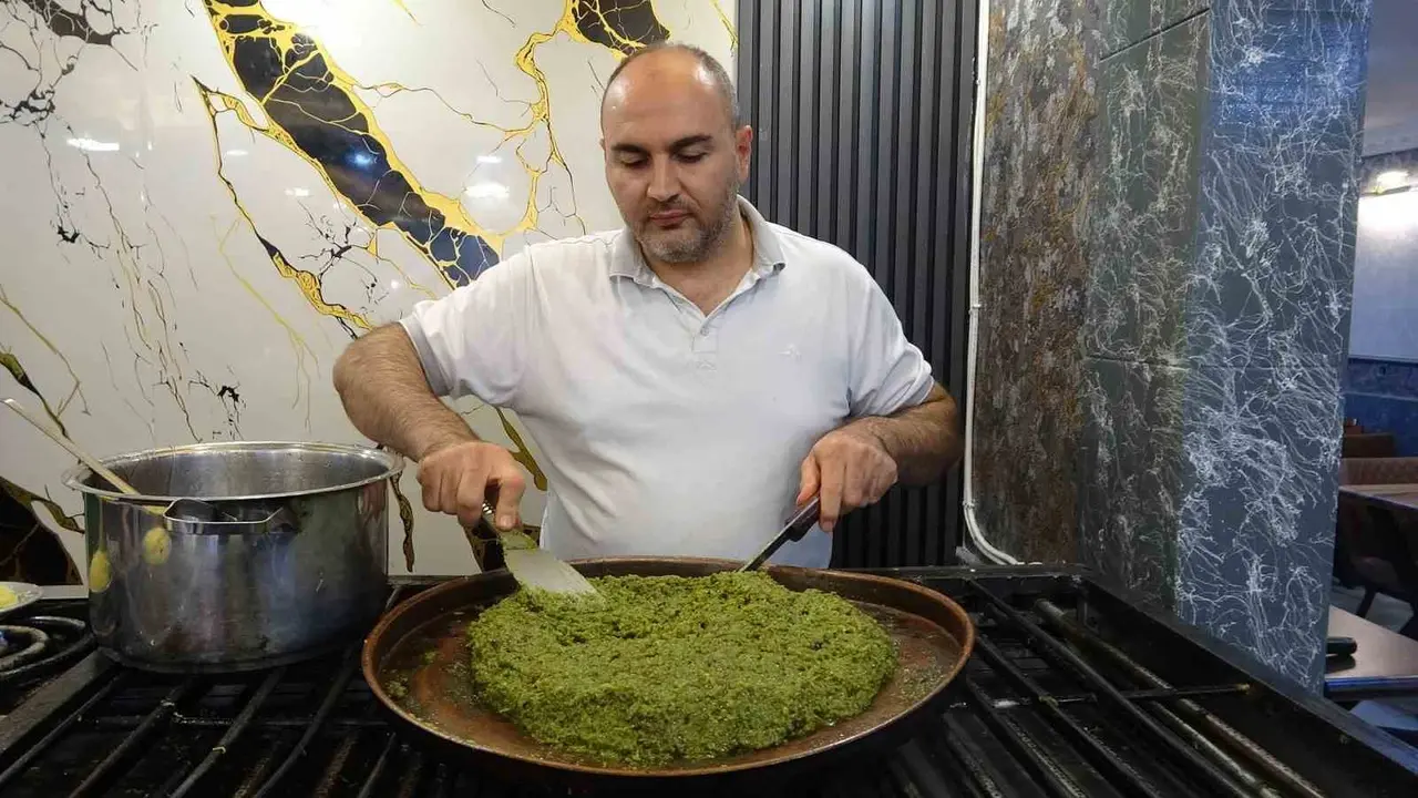 Kilis’in Cennet Çamuru’nda eşsiz tat için dört aşamalı kızartma