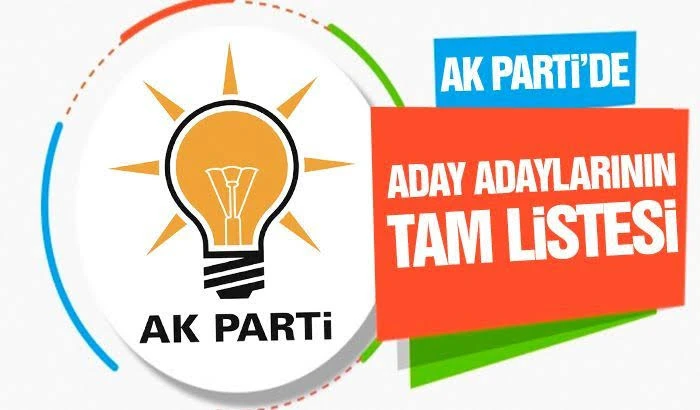 AK Parti Gaziantep’te milletvekilliğine kimler aday adayı oldu?  İşte tam liste!..
