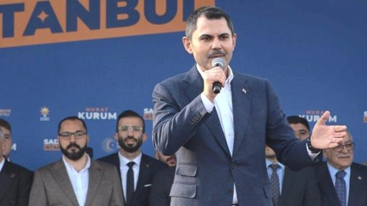 AK Parti İstanbul Büyükşehir Belediye Başkan Adayı Murat Kurum Küçükçekmece'de Miting Düzenledi