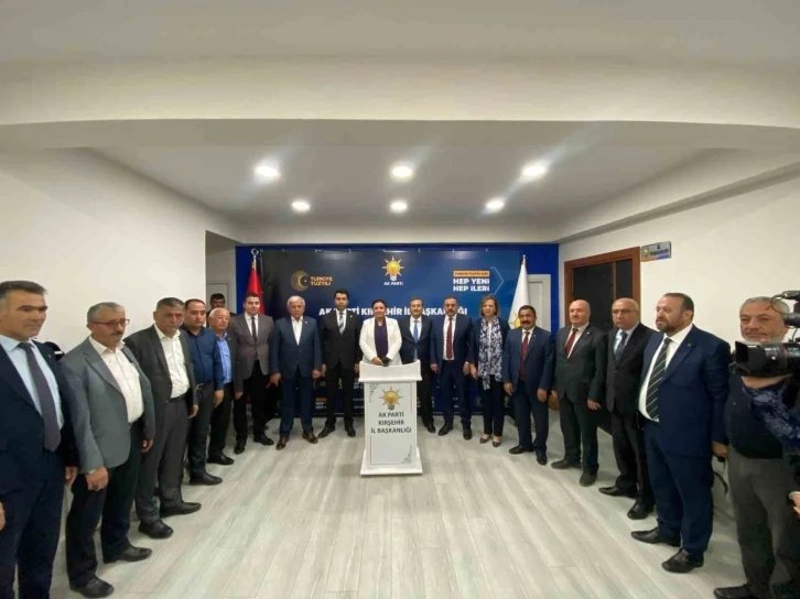 AK Parti Kırşehir İl Başkanı Ünsal: "AK Parti 17 kez milletin güvenoyunu aldı"
