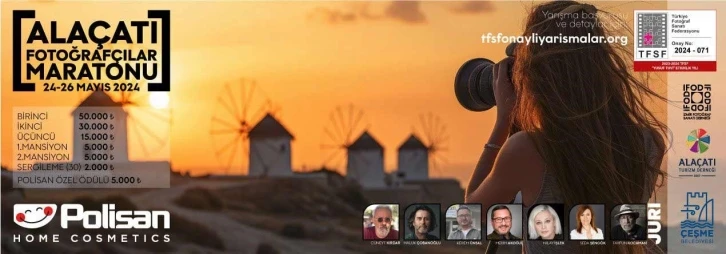 Alaçatı’da "Ulusal Fotoğrafçılar Maratonu" düzenlenecek
