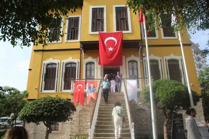 Alanya’da Atatürk Evi ve Müzesi kapılarını açtı
