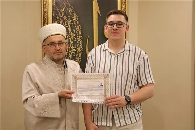 Almanya vatandaşı Eglseder Müslüman oldu
