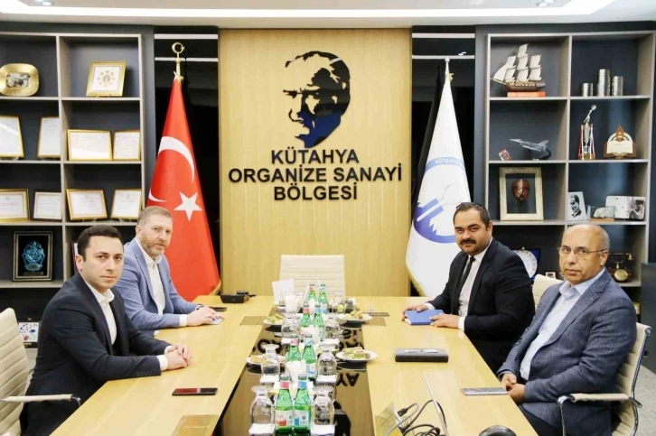Azerbaycan’ın ticaret temsilcileri Kütahya OSB’yi ziyaret etti
