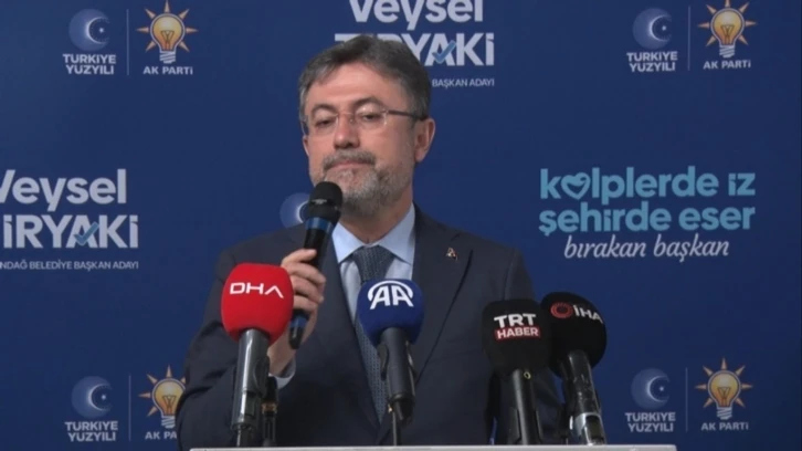 Bakan Yumaklı: "AK Parti gelecek nesiller için çalışmıştır”
