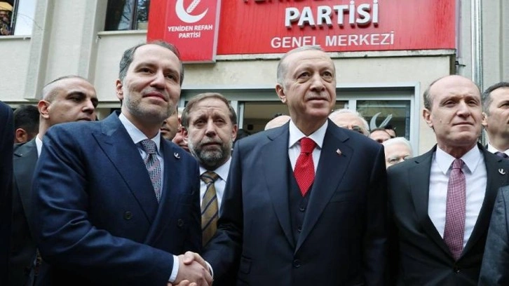Başkan Erdoğan ile Erbakan'ın görüşmesi sonrası Yeniden Refah Partisi'nden yalanlama!
