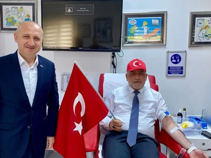Başkan İbrahim Sandıkçı: "Kan bağışıyla insanlığa umut olabiliriz"
