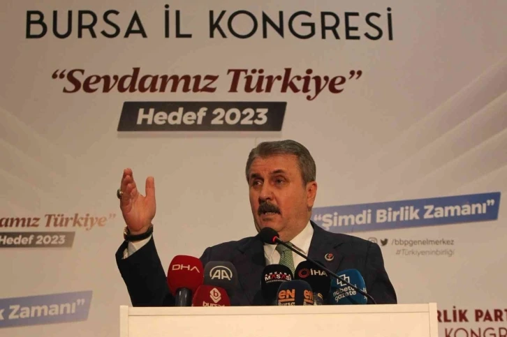 BBP Genel Başkanı Mustafa Destici: "6’lı masada kim doğru söylüyor?"
