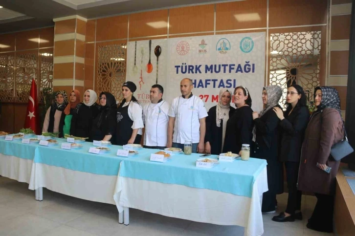 Bitlis’te ‘Türk Mutfağı Haftası’ etkinlikleri
