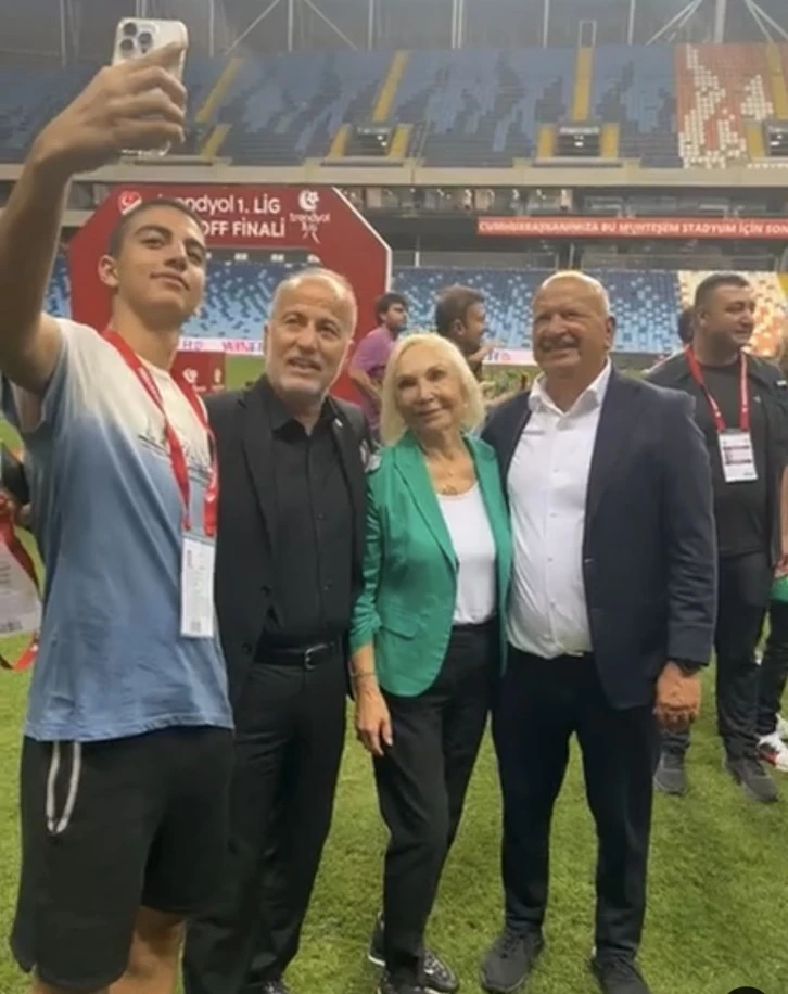 Gaziantepli Başkanın takımı Süper lige yükseldi.