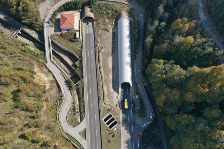 Bolu Dağı Tüneli İstanbul istikametinde tünel tüpü 60 metre uzatılacak
