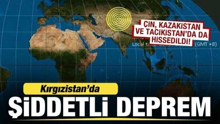 Çin'in Uygur Sincan Bölgesi'nde 7,0 büyüklüğünde şiddetli deprem!