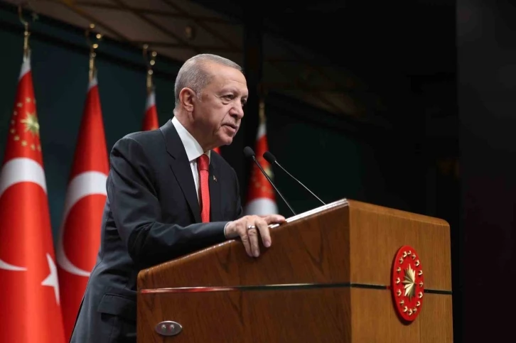 Cumhurbaşkanı Erdoğan: "BM Barış Gücü askerlerinin KKTC’nin topraklarına fiziki müdahalesi asla kabul edilebilir bir durum değildir”
