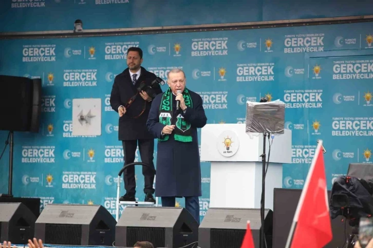 Cumhurbaşkanı Erdoğan: "Dışı farklı içi farklı bir muhalefet anlayışıyla karşı karşıyayız”
