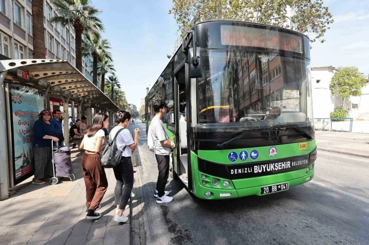 Denizli’de Milli Savunma Sınavına gireceklere belediye otobüsleri ücretsiz
