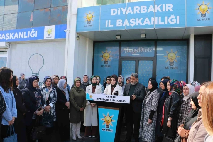 Diyarbakır’da AK Partili kadınlardan 8 Mart mesajı
