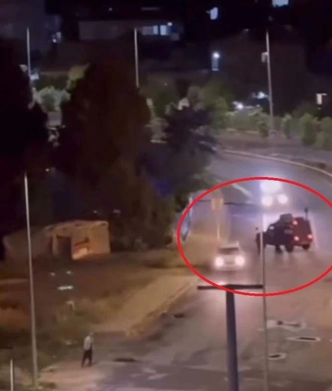Diyarbakır’da polis ve otomobil sürücüsü arasında kovalamaca
