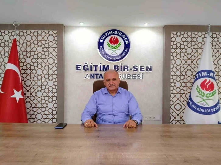 Eğitim Bir Sen Antalya Başkanı Miran: "İddia değil iftira"
