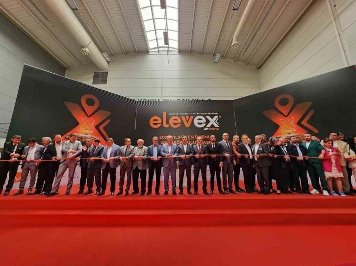 ELEVEX 2024 Asansör ve Teknolojileri Fuarı Konya’da açıldı
