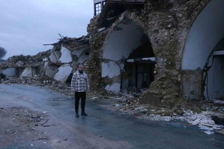 Enkaz kentin kalbiydi, deprem öncesi ve deprem sonrası hali yürekleri burktu

