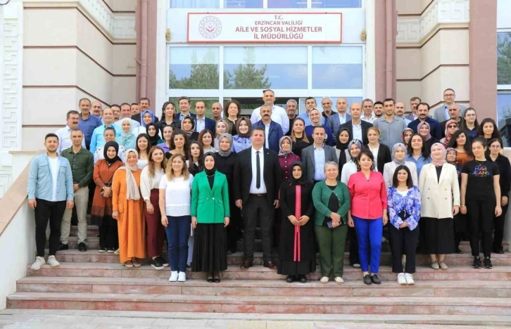 Erzincan Aile ve Sosyal Hizmetler İl Müdürlüğü Türkiye 3’üncüsü oldu
