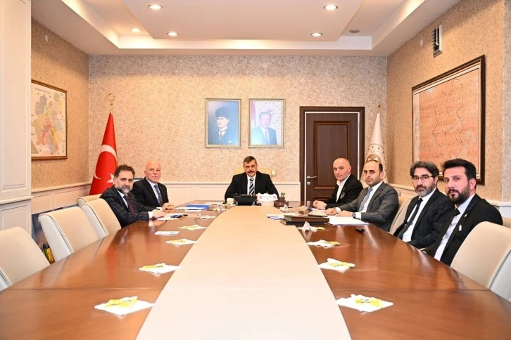 Erzurum'da Organize Sanayi Bölgesi Toplantısı Gerçekleştirildi