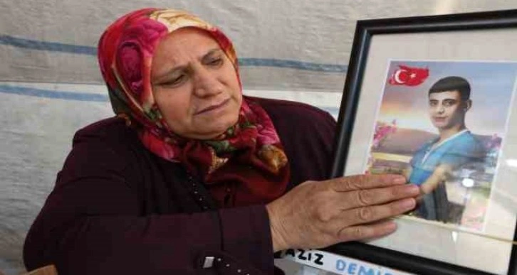 Evlat nöbetindeki Güzide Demir: 'Ben oğlumu HDP’den istiyorum'