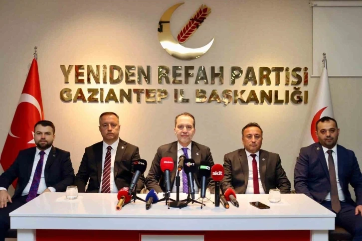 Fatih Erbakan: "Kimseye seçimi kazandırmak ve kaybettirmek için girmiyoruz”
