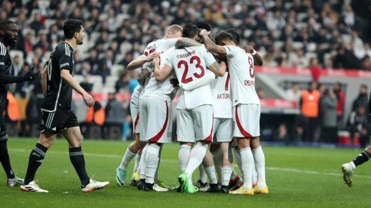 Galatasaray, Beşiktaş'ı 1-0 mağlup etti