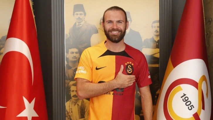 Galatasaray'ın yeni transferi Juan Mata 64 numaralı formayı giyecek