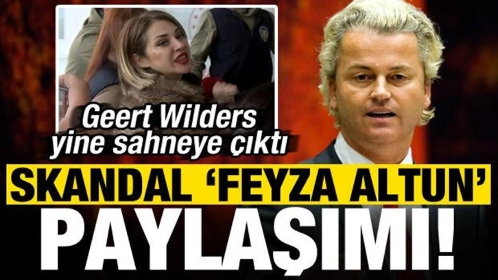 Geert Wilders, Feyza Altun'un Gözaltına Alınmasını Yorumladı