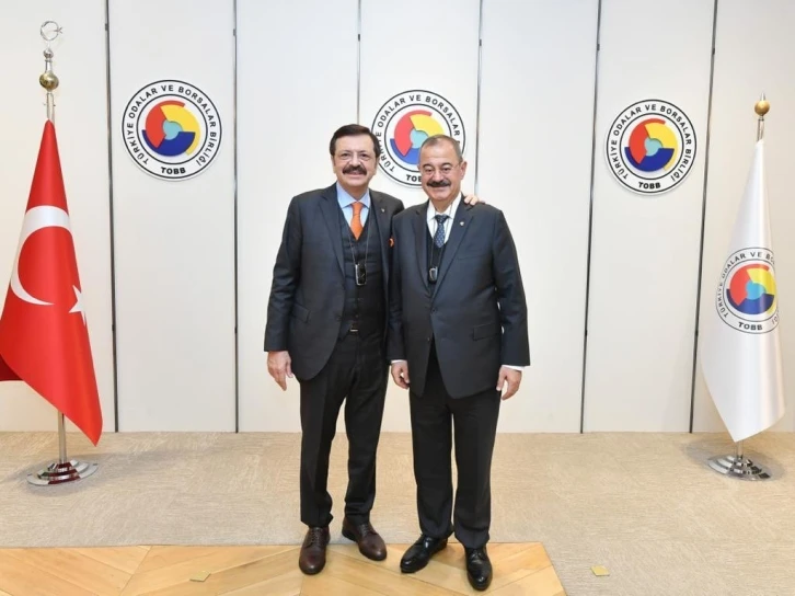 GSO’dan TOBB Başkanı Hisarcıklıoğlu’na ziyaret
