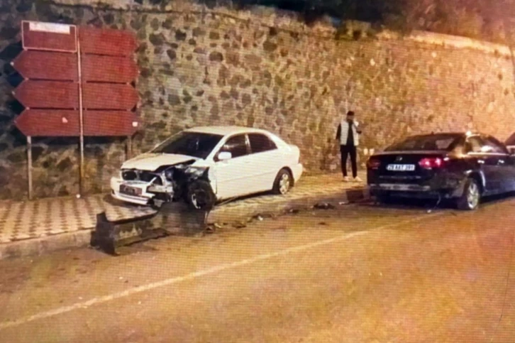 Gümüşhane’de zincirleme trafik kazası: 4 yaralı
