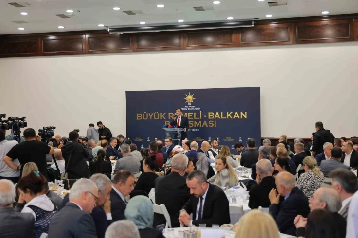 Hamza Dağ: "Balkan Türkleri gibi çalışıp, projeleri hayat geçireceğiz"
