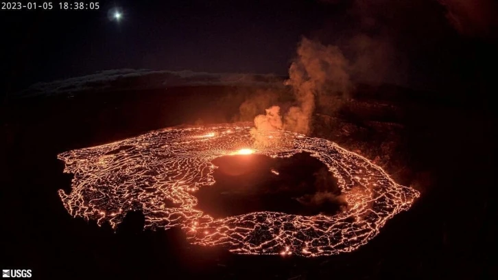 Hawaii’deki Kilauea Yanardağı’nda patlama
