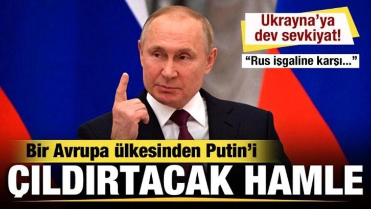 Hollanda'dan Putin'i çıldırtacak hamle! Ukrayna'ya dev sevkiyat: Rus işgaline karşı