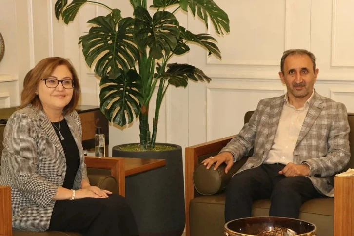 HÜDA PAR Gaziantep Milletvekili Demir'den GBB Başkanı Şahin'e ziyaret