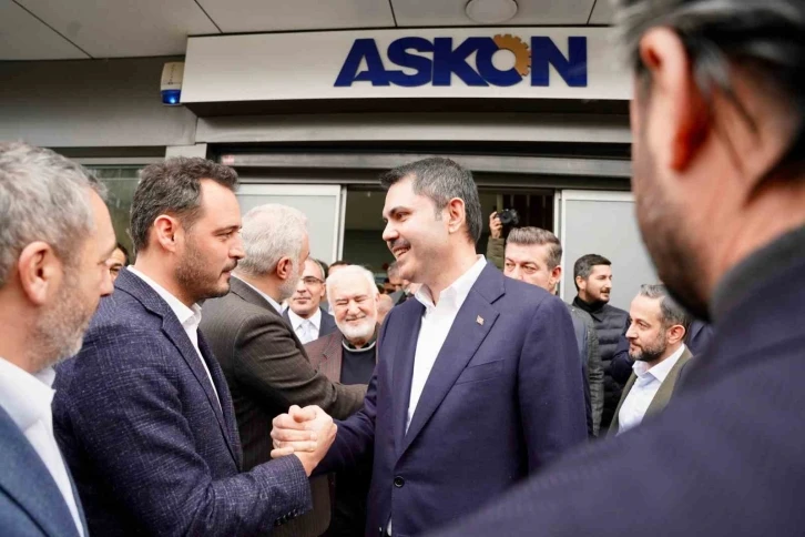 İBB Başkan Adayı Kurum ASKON’u ziyaret etti: "İstanbul’da esnafın, sanayicinin, ticaret ehlinin daima yanında olacağız"
