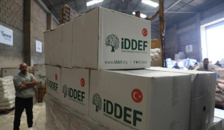 İDDEF, Lübnan'da mültecilere gıda yardımı yaptı