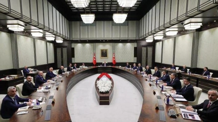 Kabine Cumhurbaşkanı Erdoğan başkanlığında toplandı