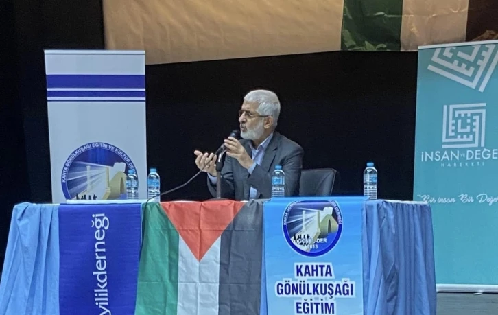 Kahta’da Ramazan ve Gazze konferansı
