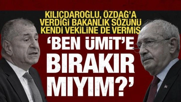 Kılıçdaroğlu, Engin Özkoç'a da İçişleri Bakanlığı sözü vermiş