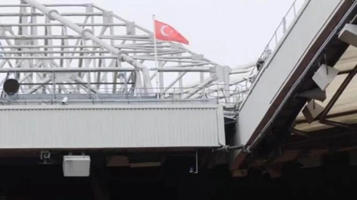 Manchester United Old Traffor'da Türk bayrağını dalgalandırdı! 