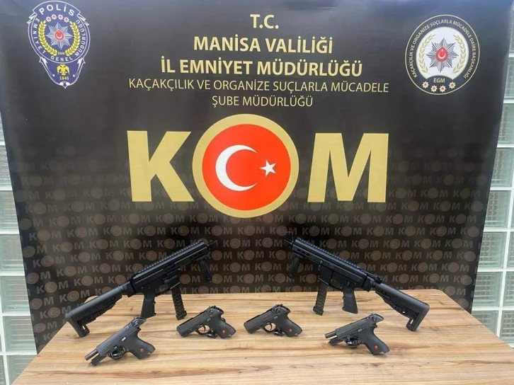 Manisa’da silah ticareti suçundan 2 gözaltı

