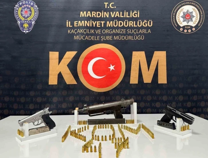 Mardin’de silah kaçakçılığı operasyonunda 1 tutuklama
